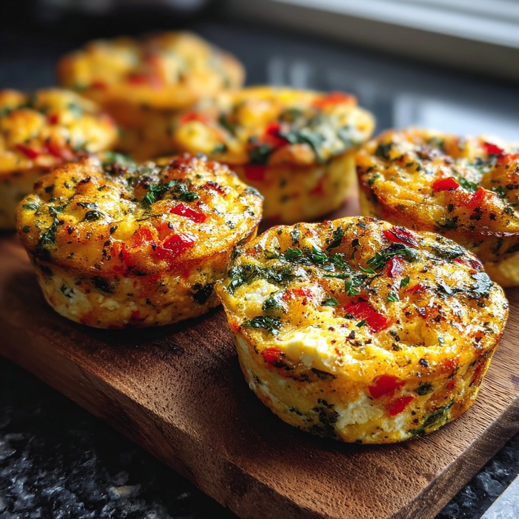 Mini Veggie Frittatas for Parties