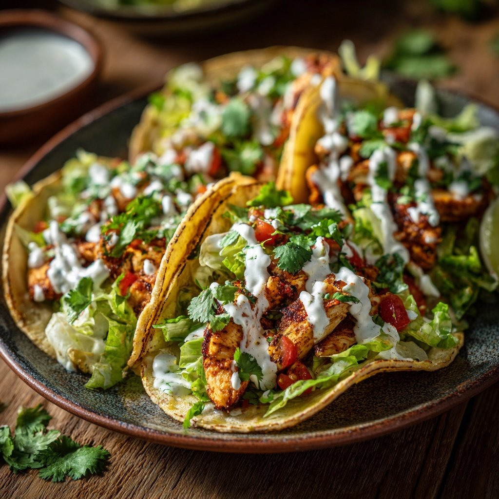 Global Mexican Chicken Tacos