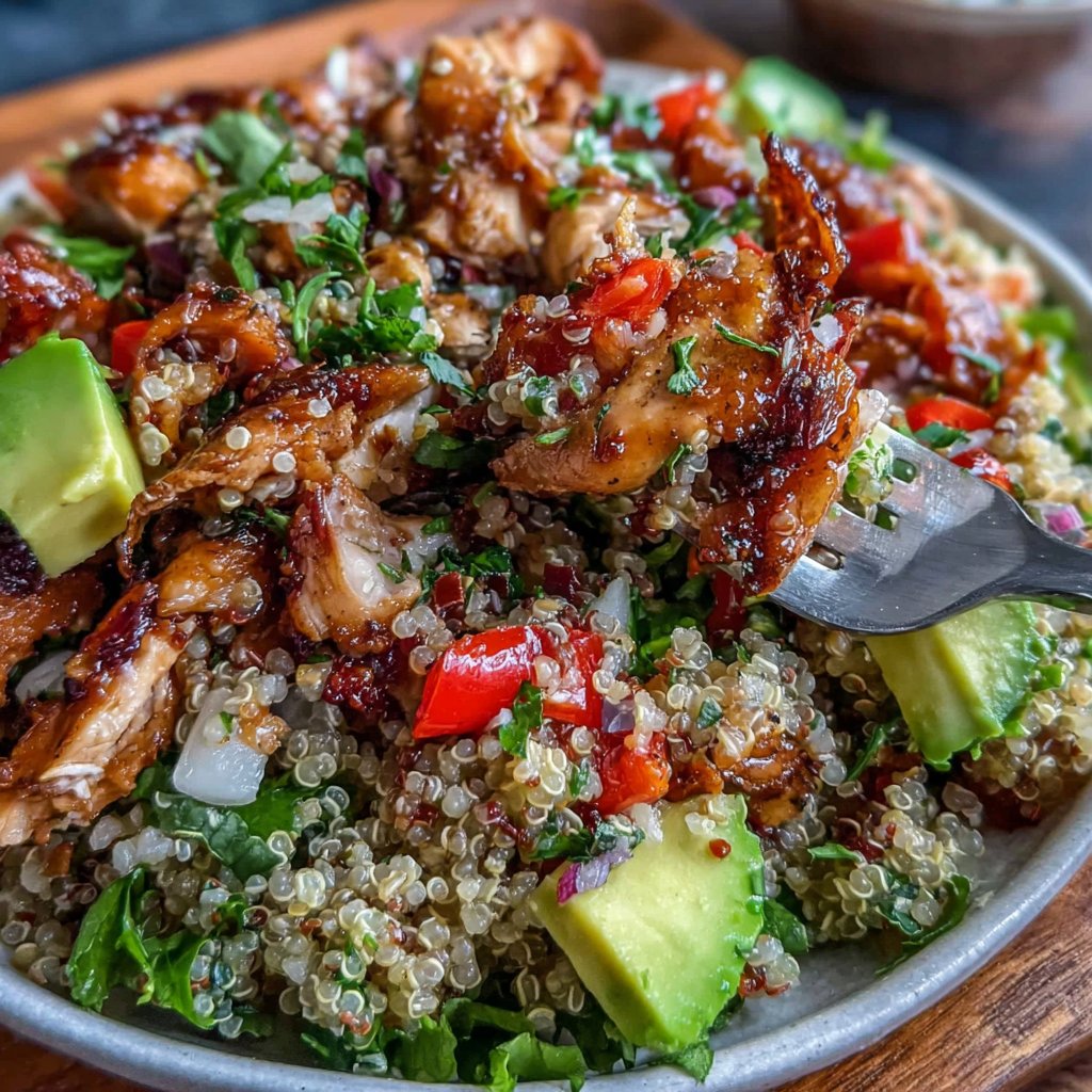 Peruvian Chicken Quinoa Salad