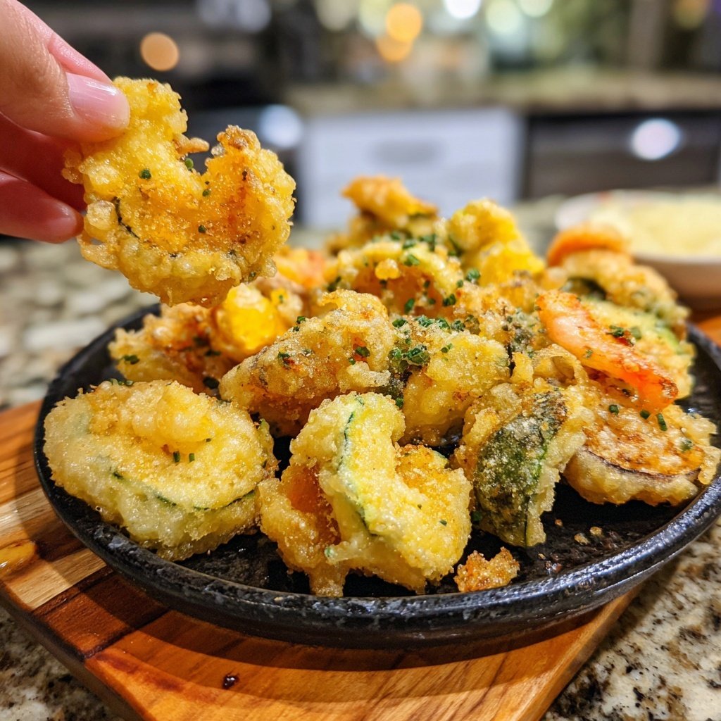 Crispy Vegetable Tempura Bites