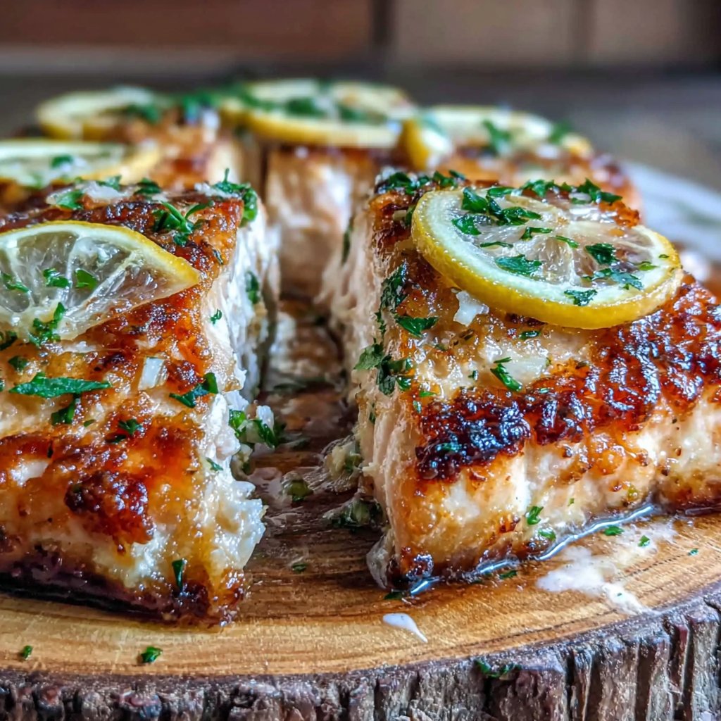 Lemon Garlic Butter Salmon