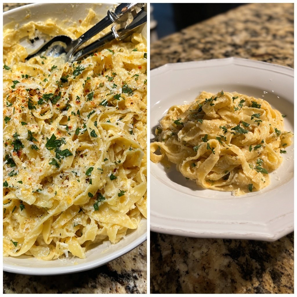 Quick Garlic Butter Pasta
