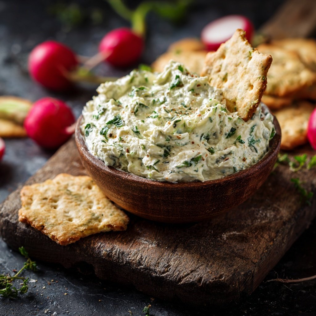 Savory Radish Cream Spread