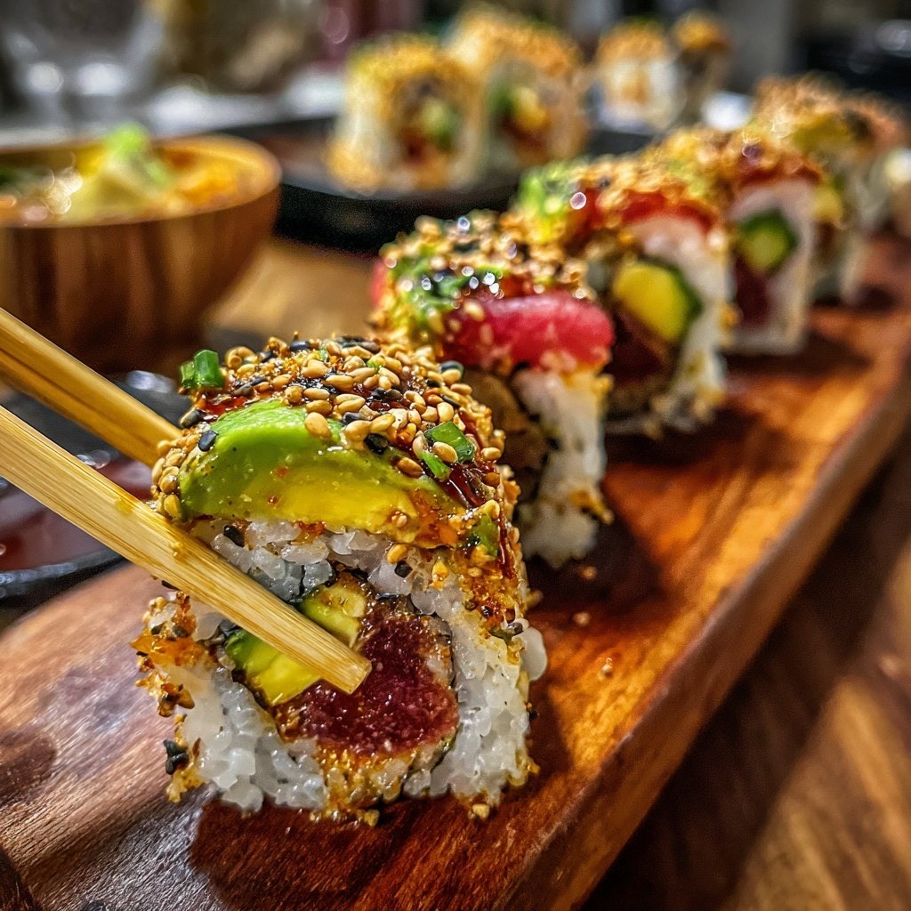 Global Japanese Sushi Rolls